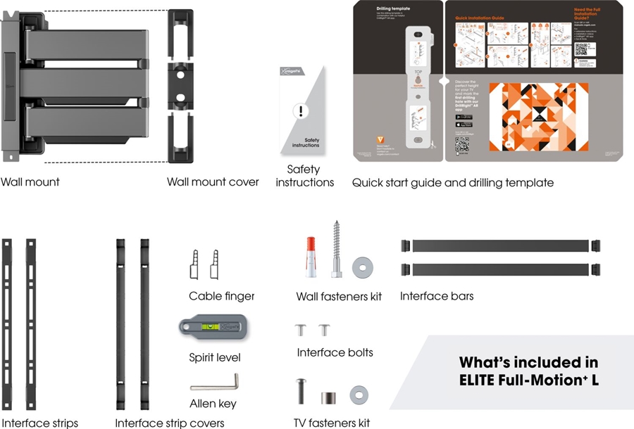Vogel's ELITE TVM 5645 | Draaibare tv-beugel | 40-77"  7